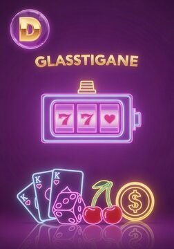 Neon Dreams: Lucky 7s and a Royal Flush Glow