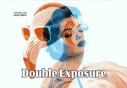 Double Exposure Photo Effeect