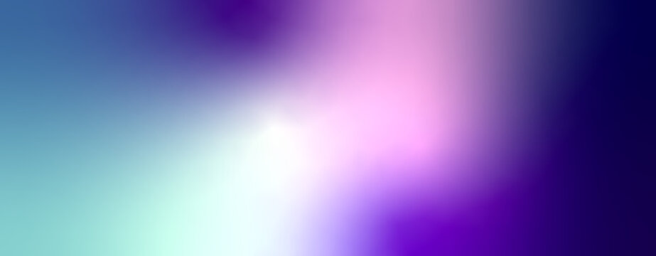 Ethereal Swirls of Cosmic Violet and Cyan Light