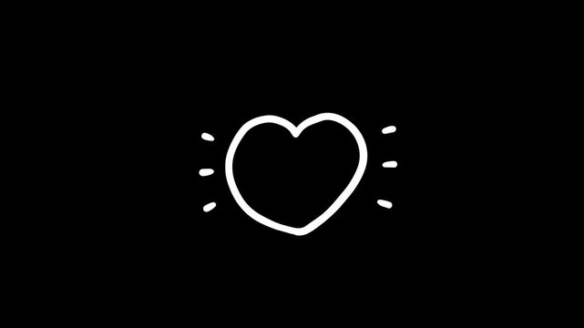 handwritten heart