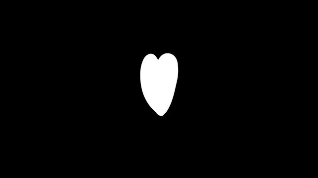 handwritten heart