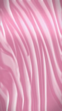 Pink flowing abstract pattern. 2d animation