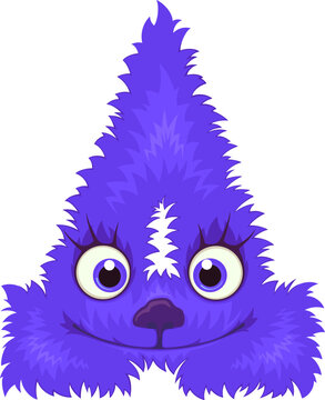 Alphabet . Cute monster letter.Cyrillic alphabet.	