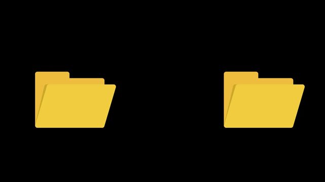 The process of transferring or copying data to another folder.