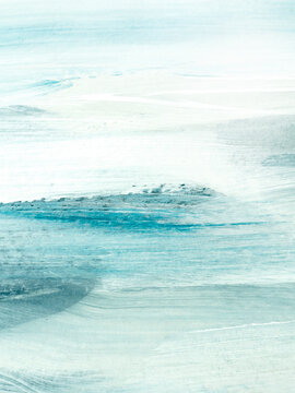 Blue brush texture, art, creative abstract hand painted background