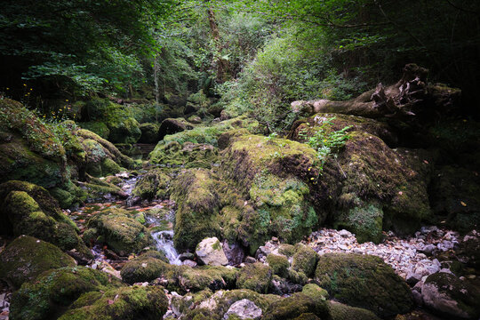 Senderismo por Asturias. Costa Oriental. Colunga r&iacute;o Espasa, Cordillera del Sueve