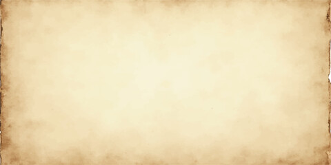 Fototapeta premium Aged Vintage Parchment Paper Texture Background in Brown Beige with Grunge Stains and Worn Antique Surface Pattern