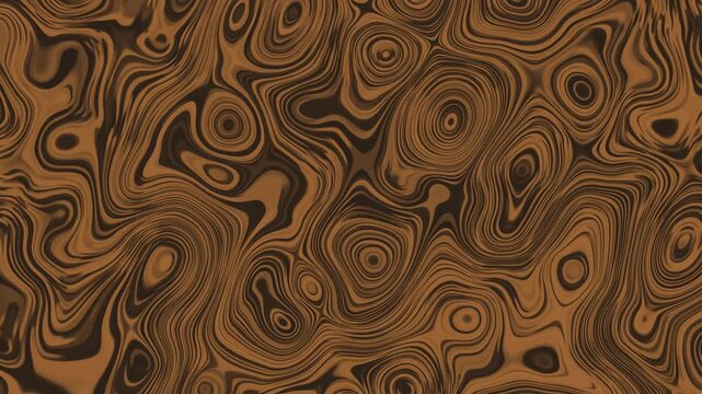 Dark Chocolate Swirling Liquid Abstract Motion Background