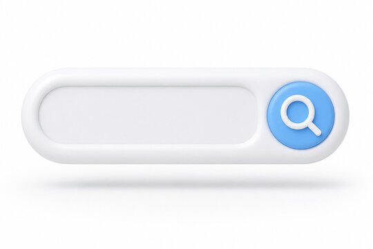 blue glossy button with a button
