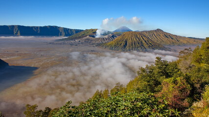 Blick auf das Tengger-Vulkan-Massiv © Andreas Edelmann