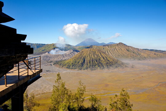 Blick auf das Tengger-Vulkan-Massiv