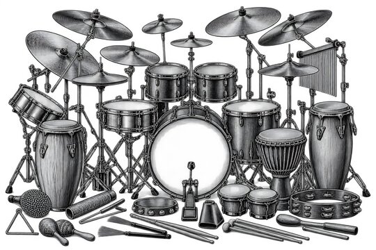 engraved percussion instruments, percussion symphony, percussion orchestra, percussion instruments, musical instruments, classical music, symphony orchestra, drums, timpani, snare drum, bass drum, cym