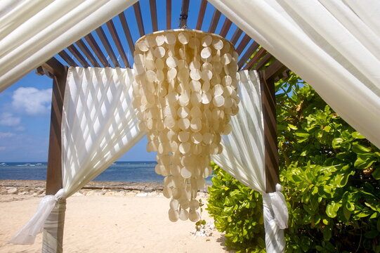 Pavillon am Strand