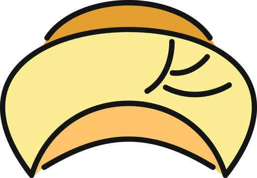 Sikh turban religious headwear icon vector illustration