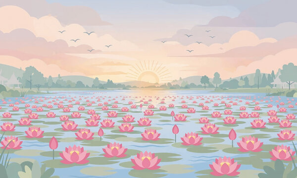 Lotus Lake Talay Bua Daeng