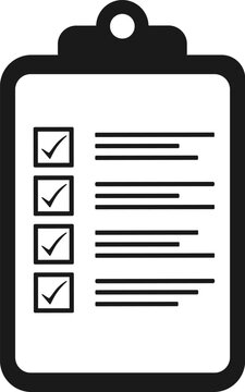 Checklist Clipboard Icon