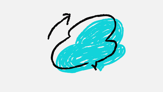 Comic Doodle Speech Bubble 07