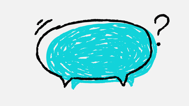 Comic Doodle Speech Bubble 10
