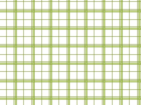 Green Checkered Grid Seamless Pattern Vector Background