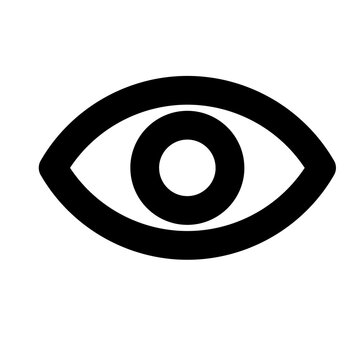 eye icon vector illustration