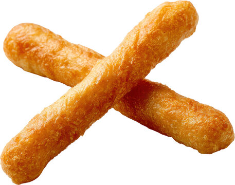 Perfect Thai deep-fried dough stick (Pa Thong Ko).
