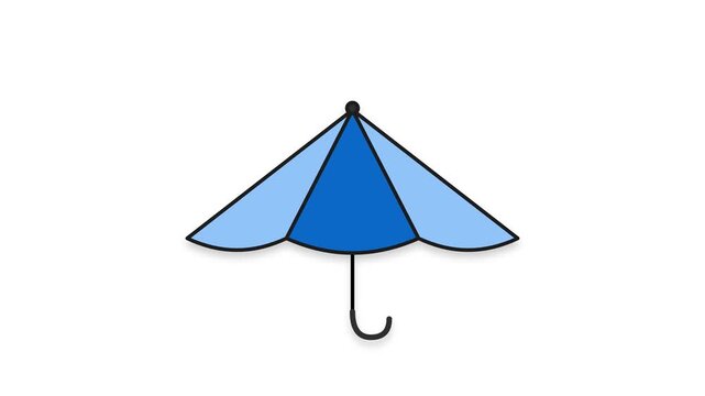 umbrella isolated on white background