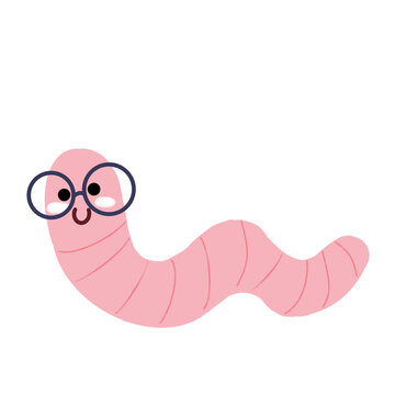 funny cartoon worm