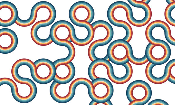 Vintage Stripes, Posters, Banner Samples, Retro Colors from the 1970s 1980s, 70s, 80s, 90s. retro vintage 70s style stripes on transparent background poster lines. shapes vector design graphic 1980s