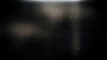 Obraz premium grunge overlay texture film dust, scratch on black background