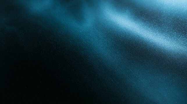 Abstract Glowing Blue Light Beam and Dust Texture Background