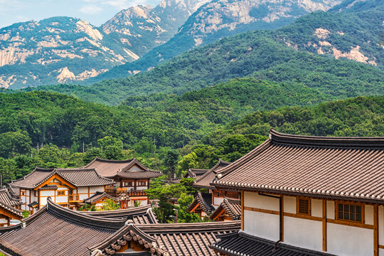 Eunpyeong Hanok Village in Eunpyeong-gu, Seoul, South Korea