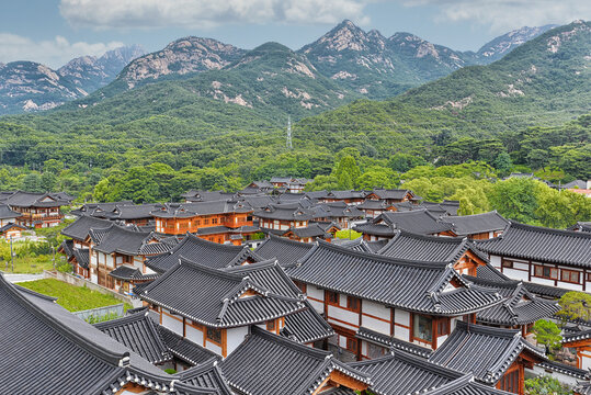 Eunpyeong Hanok Village in Eunpyeong-gu, Seoul, South Korea
