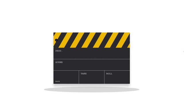 movie clapper board