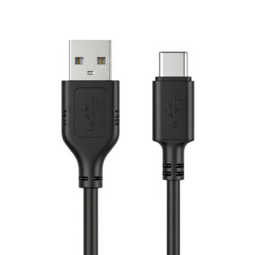 Usb to hdmi cable adapters close-up isolated on white background