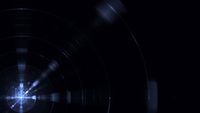 futuristic blue digital abstract background with glowing light rays, geometric shapes, technology concept, cybernetic interface design, modern graphic element, sleek dark texture, high contrast visual