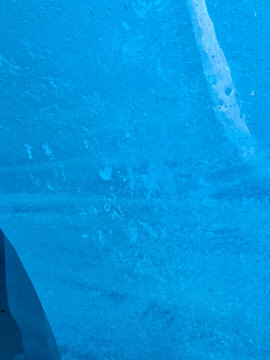 Ice cave at Valdez Glacier Lake