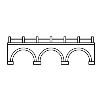 Arch bridge outline