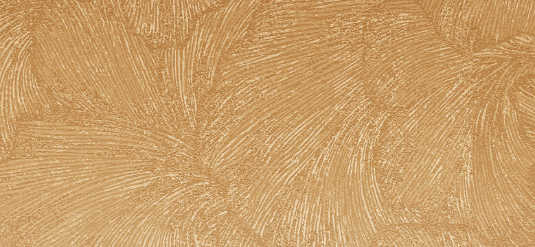 embossed, swirling pattern resembling feathers or stylized fan leaves.