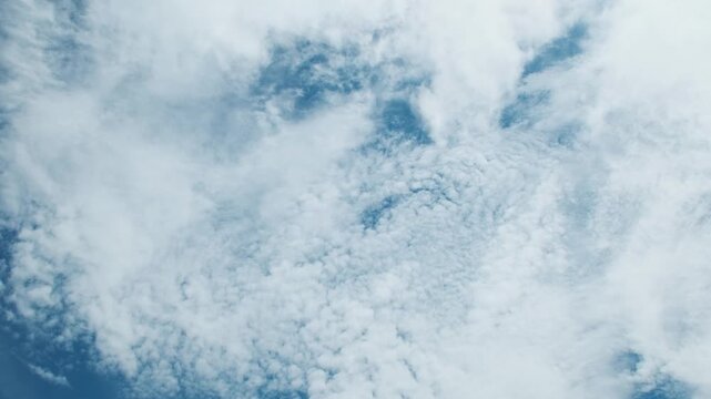青空を覆う雲（倍速再生）
