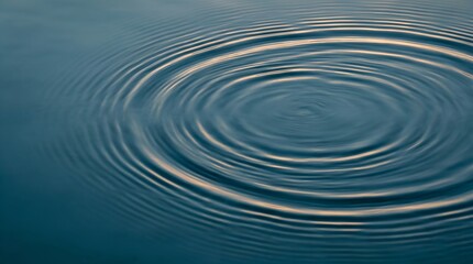 Fototapeta premium Serene Ripples Calm Water Dawn