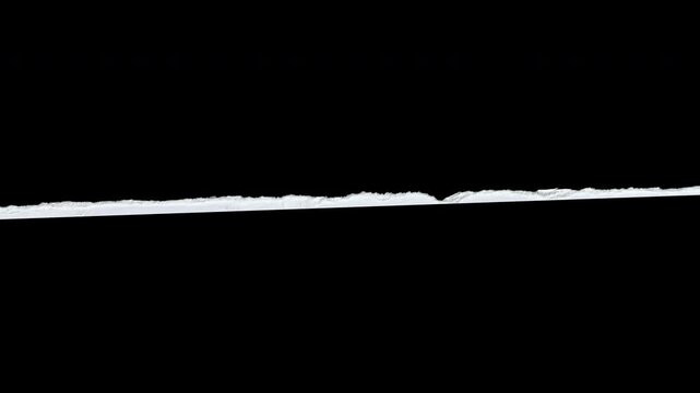 Abstract minimalist background featuring thin horizontal white lines against a stark solid black surface.