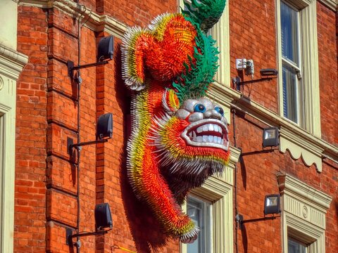 Londres - Wardour Street in Chinatown - Anglaterra