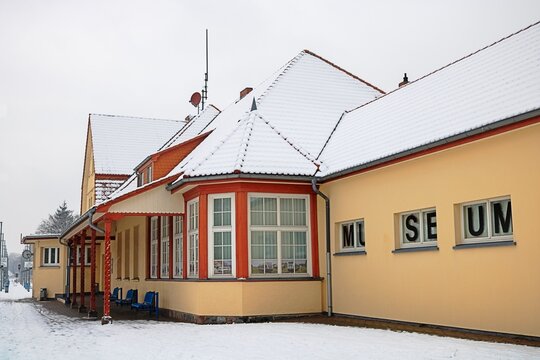 zinnowitz, deutschland - 13.02.2025 - eisenbahnmuseum 