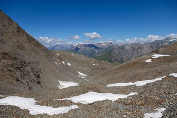 Obraz premium Hochgebirgslandschaft im Sommer