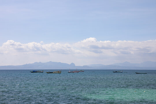 boat on the sea