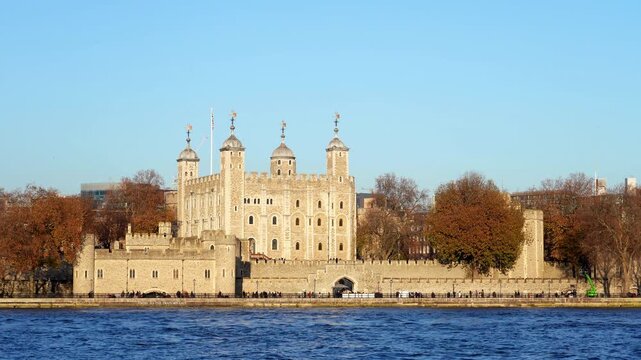 Tower of London Historic Fortress Landmark Video