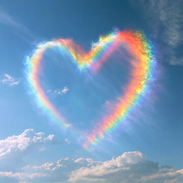 heart of clouds