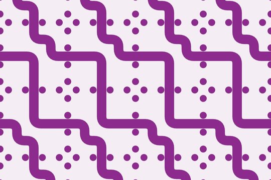 Alternating maze lines seamless background in purple