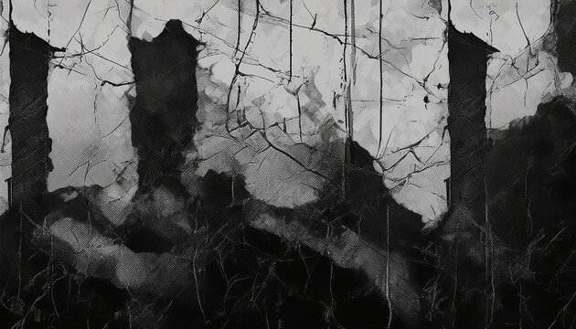 abstract distressed cracked texture overlay grunge rough surface monochromatic chaos digital noise damaged wall backdrop