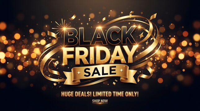 Dazzling Black Friday Sale Event with Explosive Deals, Golden Discounts, and Limited Time Offers for Shoppers